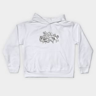 Wild style Graffiti Kids Hoodie